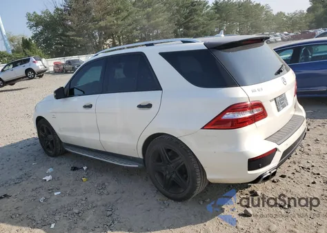 2014 Mercedes-Benz Ml 63 Amg z USA, uszkodzony, nr VIN 4JGDA7EB6EA344690